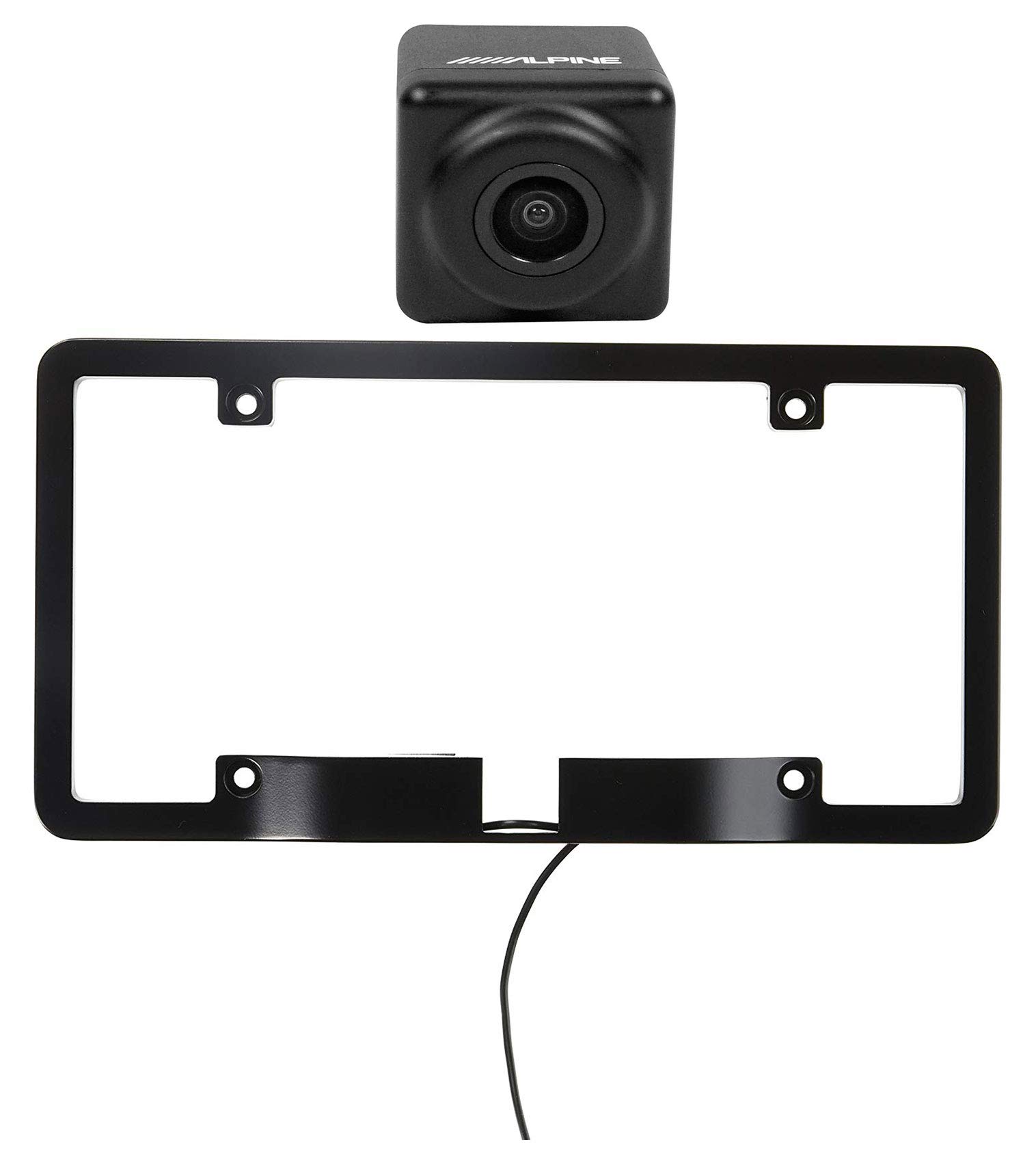 ALPINE HCE-C1100 Rear View Backup HDR Car Camera w/License Plate Mounting Kit