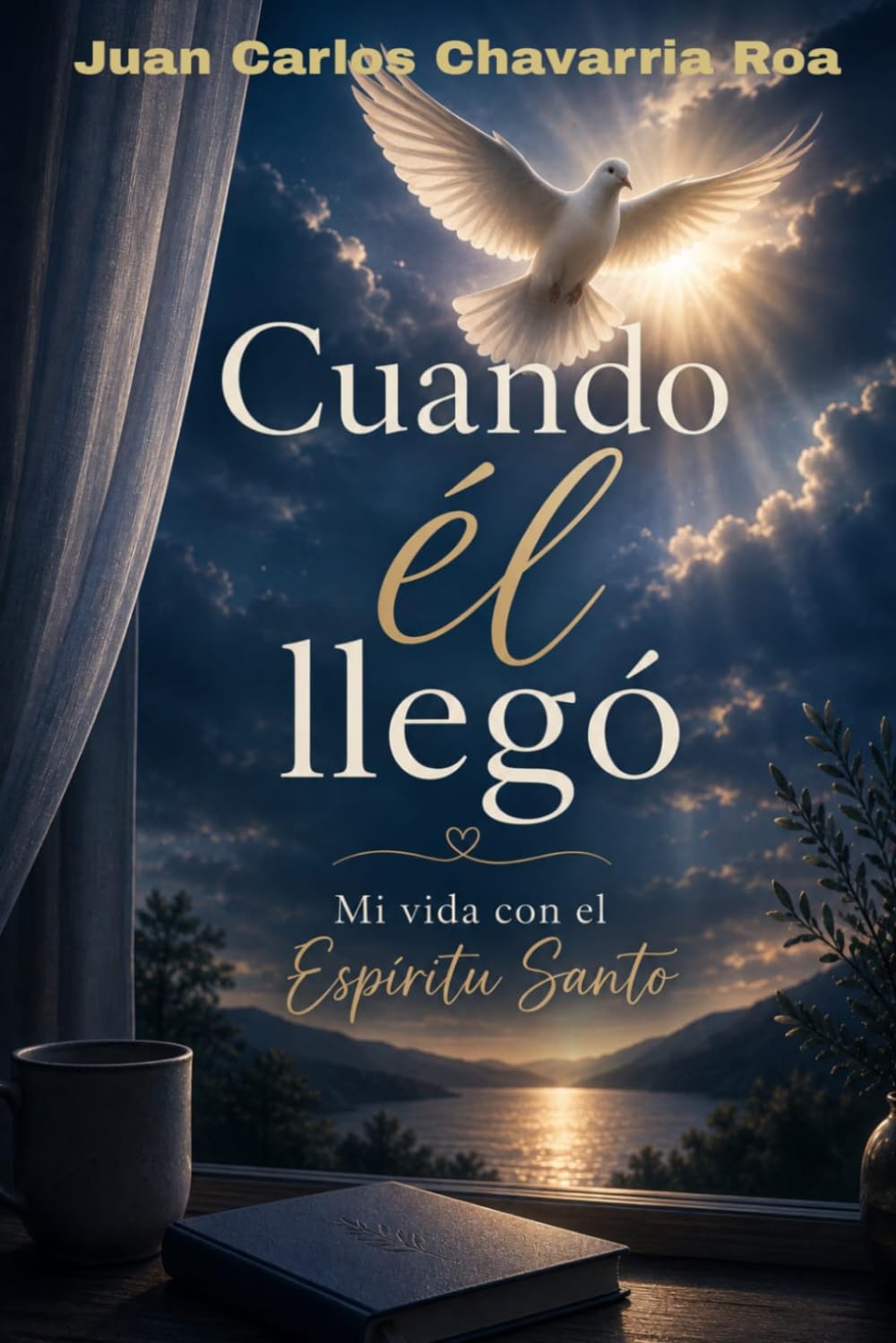 Cuando él llegó.