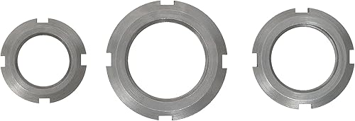 Miniatura 5 de KS TOOLS Juego de enchufes para tuercas de ranura KM, pernos exteriores, 9 piezas