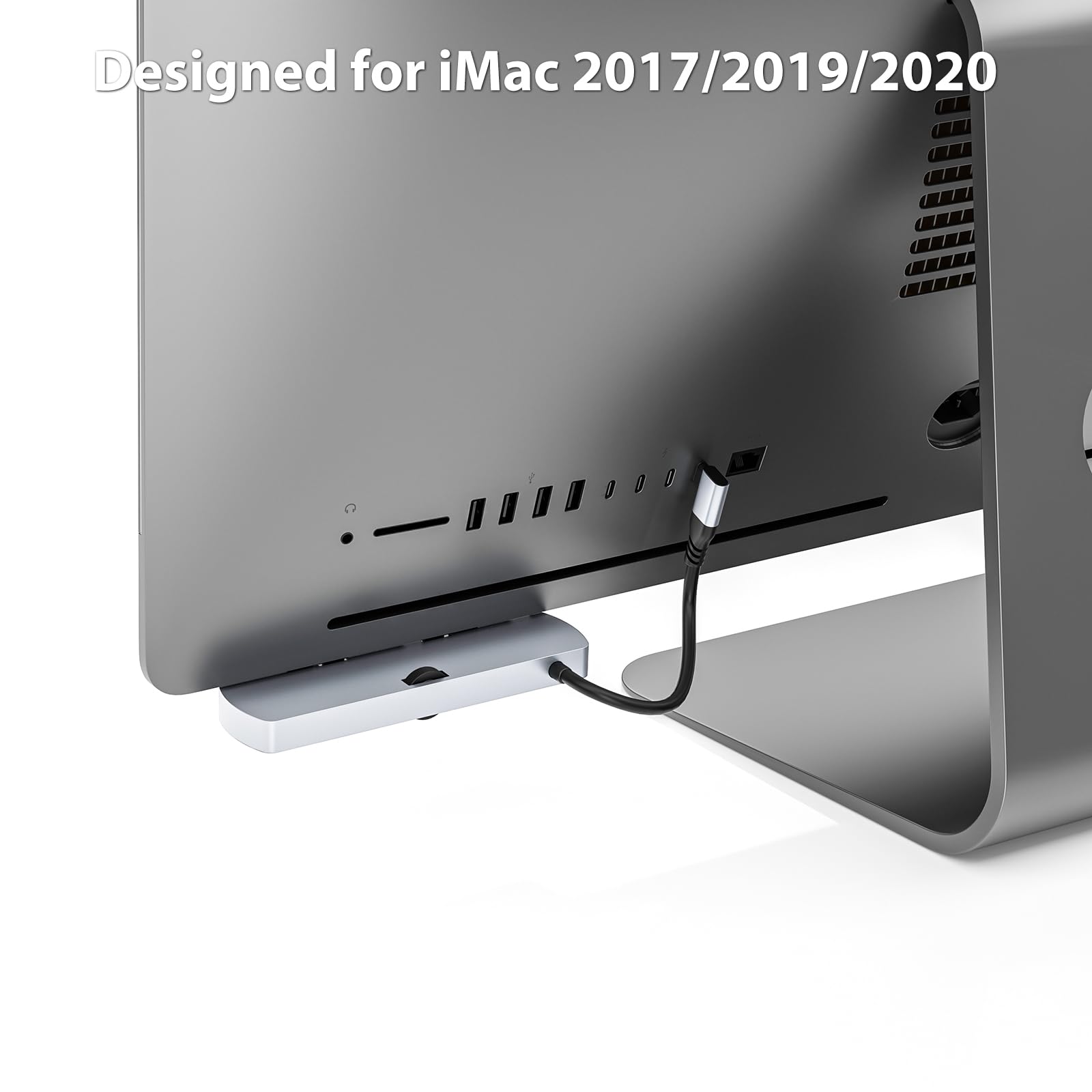 Amazon.com: LINKEET Aluminum USB C Clamp Hub for iMac, 7-in-1 USB