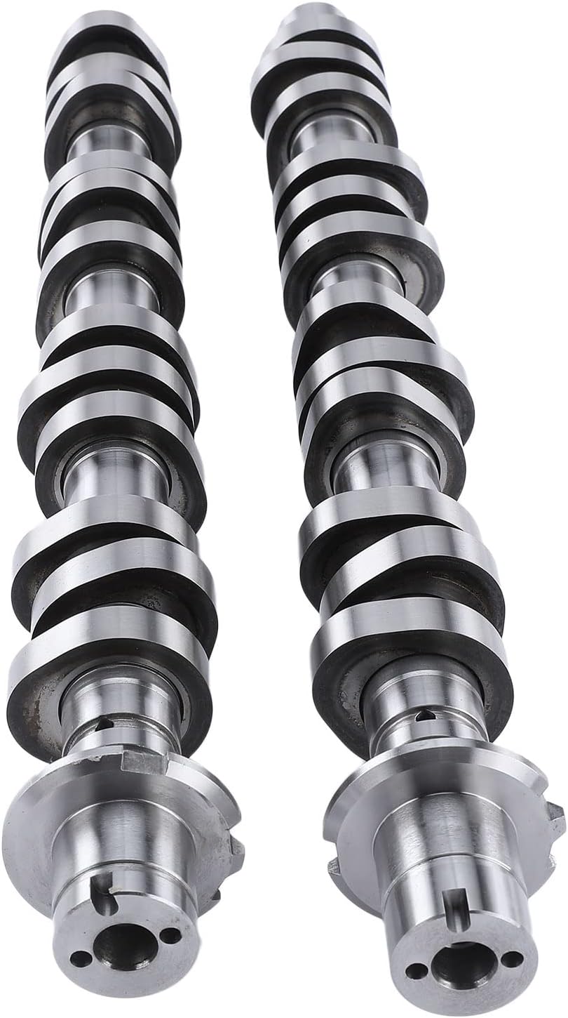 A-Premium Left and Right Engine Camshafts Compatible with Ford F-150 2005-2008, F-350 Expedition Explorer Mustang & Lincoln Mark LT Navigator & Mercury Mountaineer, 2-PC Set, Replace# 5L1Z6250AA