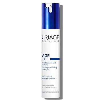 Uriage Age Lift Firming Smoothing Day Fluid, Anti-Aging Fluid with Retinol, Hyaluronic Acid & Rose Fruit Extract that Reduces the Appearance of Fine Lines and Wrinkles