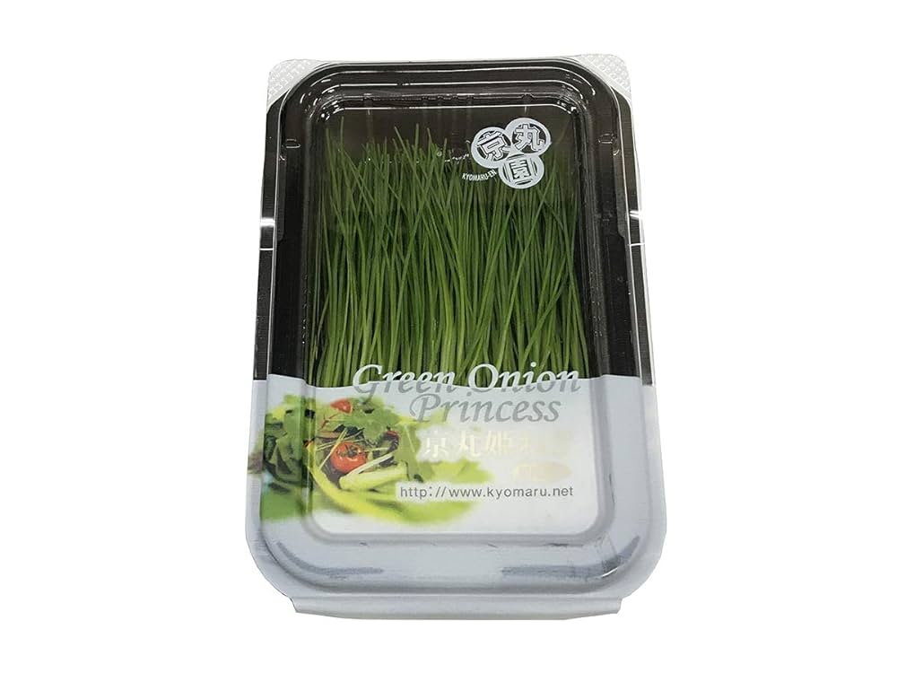 Amazon.co.jp: 静岡県産 京丸姫ねぎ パック（約25～30g）芽ねぎ