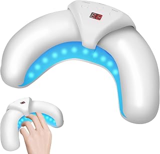 Home Nail Care Device，3 Preset Modes (3/5/10 Minutes) with Auto Shutoff Function，LED Nail Lamp Device
