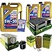 Produktbild QR-PARTS 69349829 Filter Set Inspektionspaket 7 Liter Motoröl Longlife III 5W-30 MANN-FILTER Innenraumfilter Kraftstofffilter Luftfilter Ölfilter