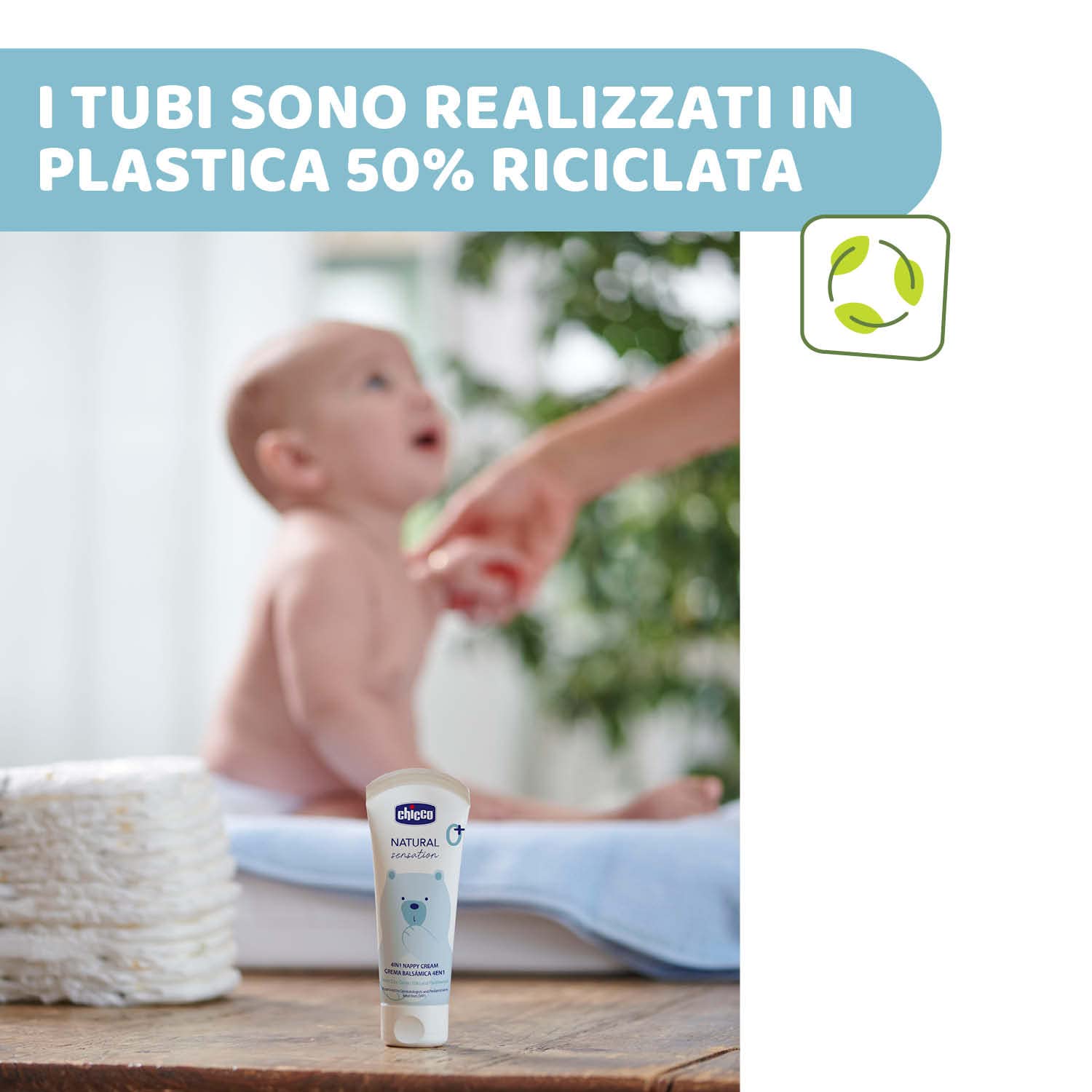CHICCO Pasta Lenitva 4in1 senza profumo 100 ml z tlenkiem cynku