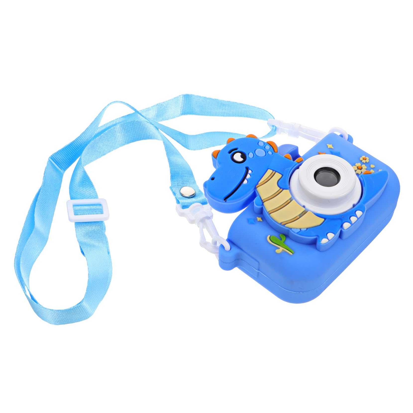 Gadpiparty Cámara Infantil con Doble Lente para Dinosaurio Fotos y Videos Resistente y Fácil De Operar