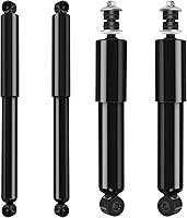AUTOMUTO 4PC Front Rear Gas Shock Struts for Nissan Frontier Xterra 2000-2004 - Direct Fit Replacement