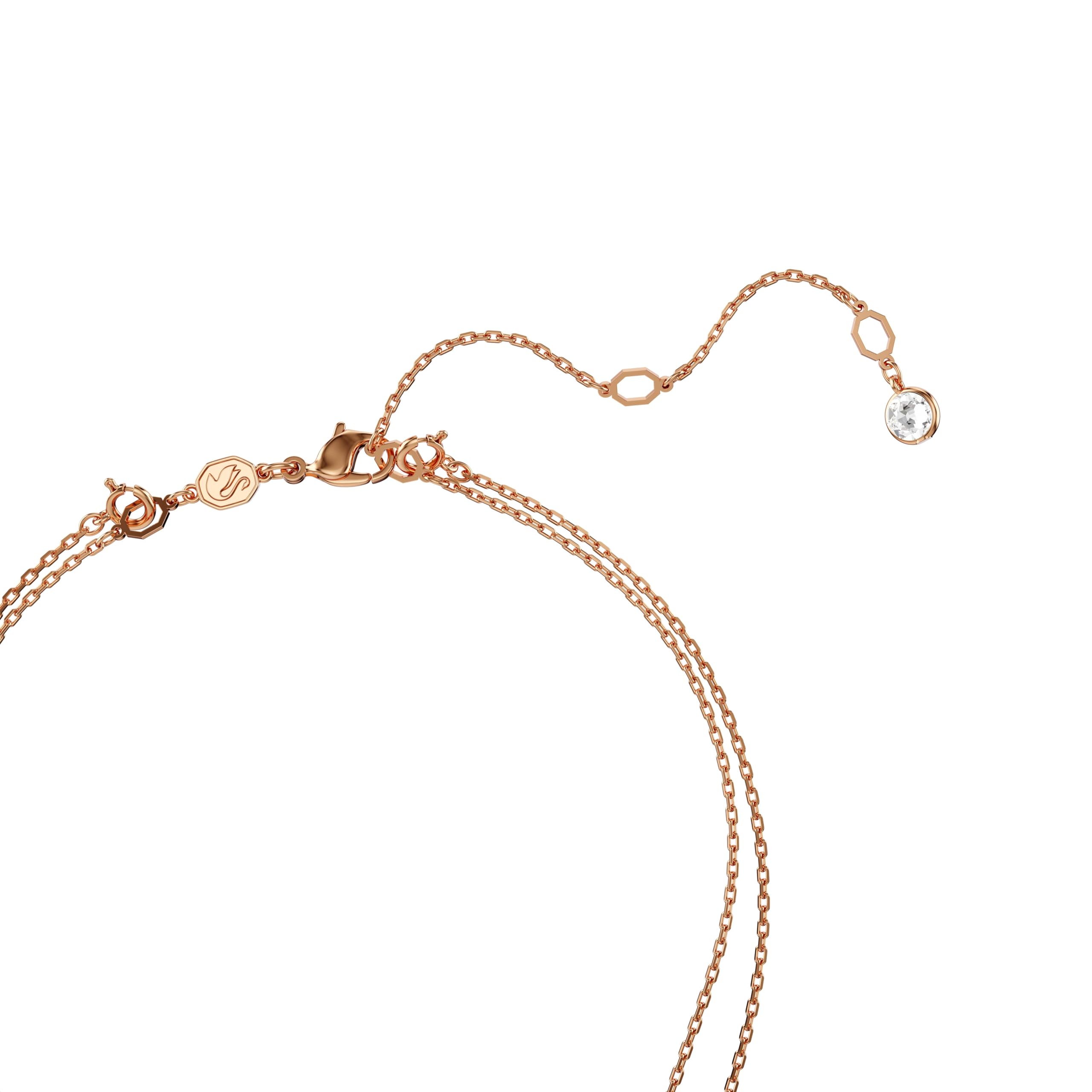 Swarovski Collier Meteora double rosé