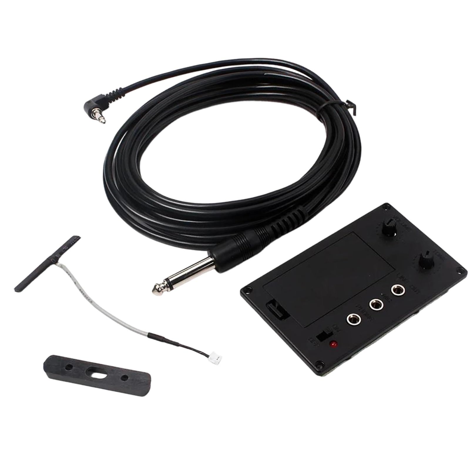 Professionale Accessori Per Violino Preamplificatore Silenzioso Per Violino Regolabile Leggero Portatile Eco Accessorio Nero