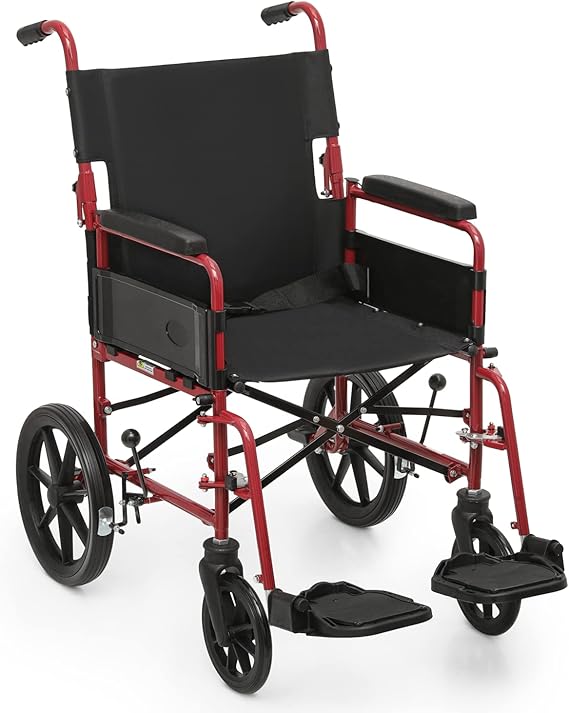 MoNiBloom Wheel Chair for Adults Folding Self Propelled