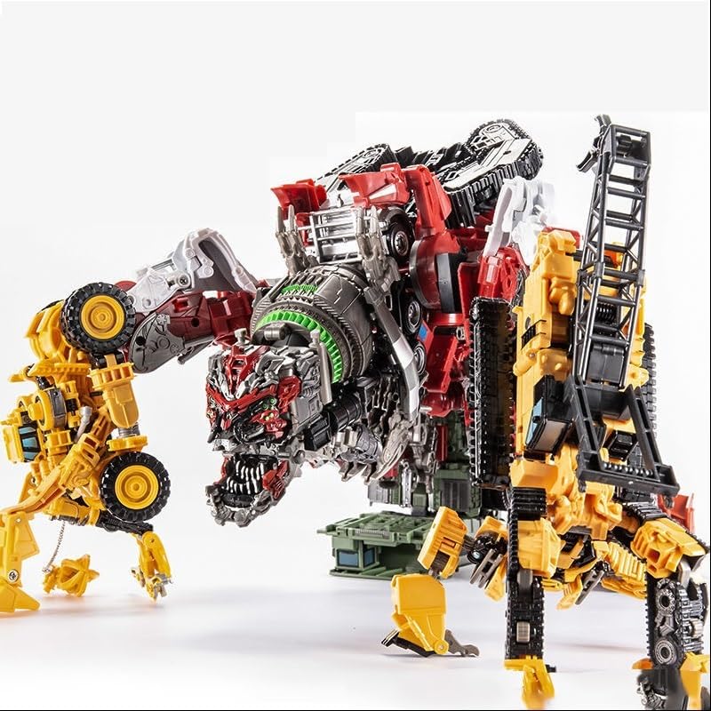 Transformer Toy Shape-Shifting Toy Movie 2 Revenge of The Fallen KO Version 8 in 1 Combiner Action Figures Toy Model Deformation Car Robot