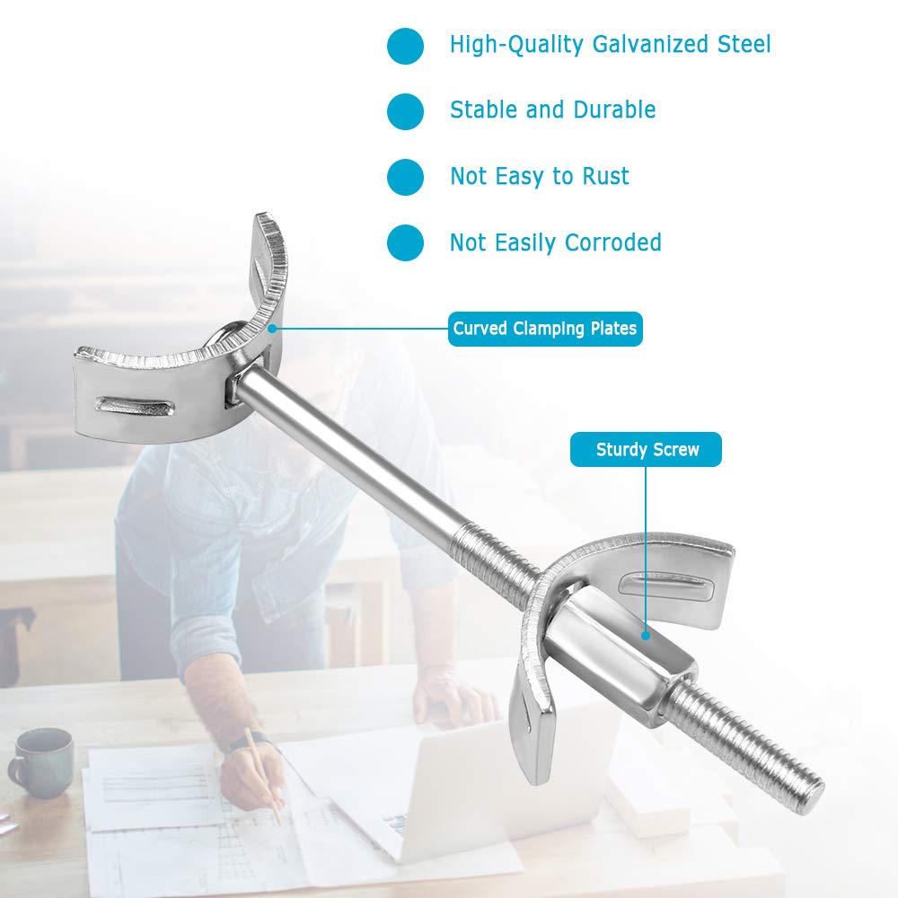 Connettori Piano Lavoro M8 X 100mm - Set 4 Pezzi Per Montaggio Mobili E Cucito - Foto 8