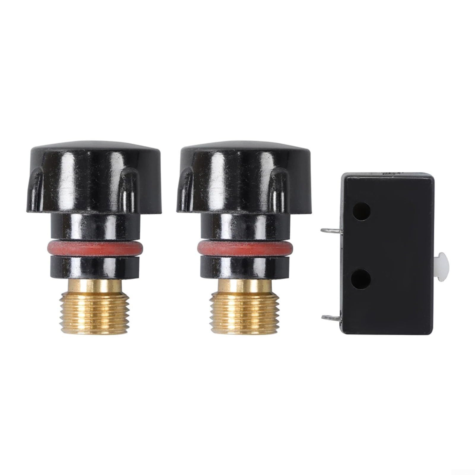 Kit torcia TIG da 123 pezzi con lente a gas e ugelli in allumina per torce WP-17, WP-18, WP-26
