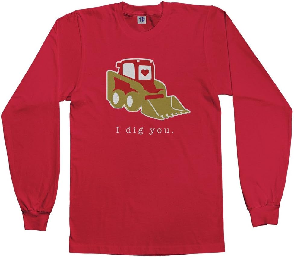 Threadrock Big Boys' I Dig You Youth Long Sleeve T-Shirt