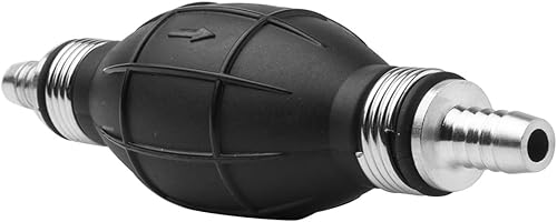 Miniatura 8 de Tipo de bombilla negra de 0.394 in, 38 pulgadas, de goma, transferencia de combustible, línea de combustible al vacío, imprimación manual, gasolina,