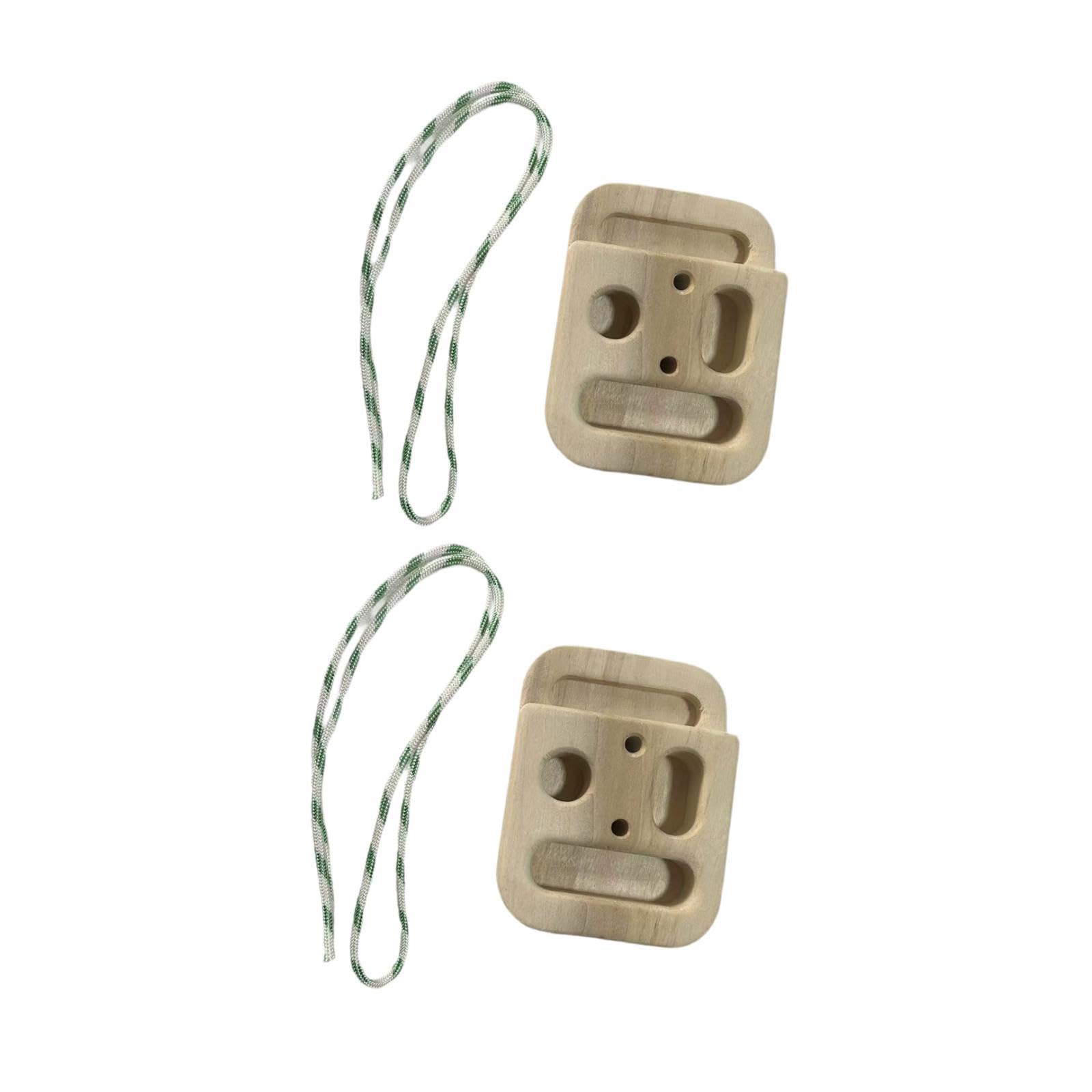 Yiju Climbing Hangboard Wall Hanging Non Slip Lightweight Climbing Fingerboard Rock Climbing Training Board for Indoor Outdoor