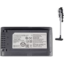 Handheld Vacuum Battery, Compatible with Samsung Jet90, for VS20R9074S2 VS20T7551P5 Models, VCA-SBT90 High Capacity Rechargeable Power Pack5000mAh