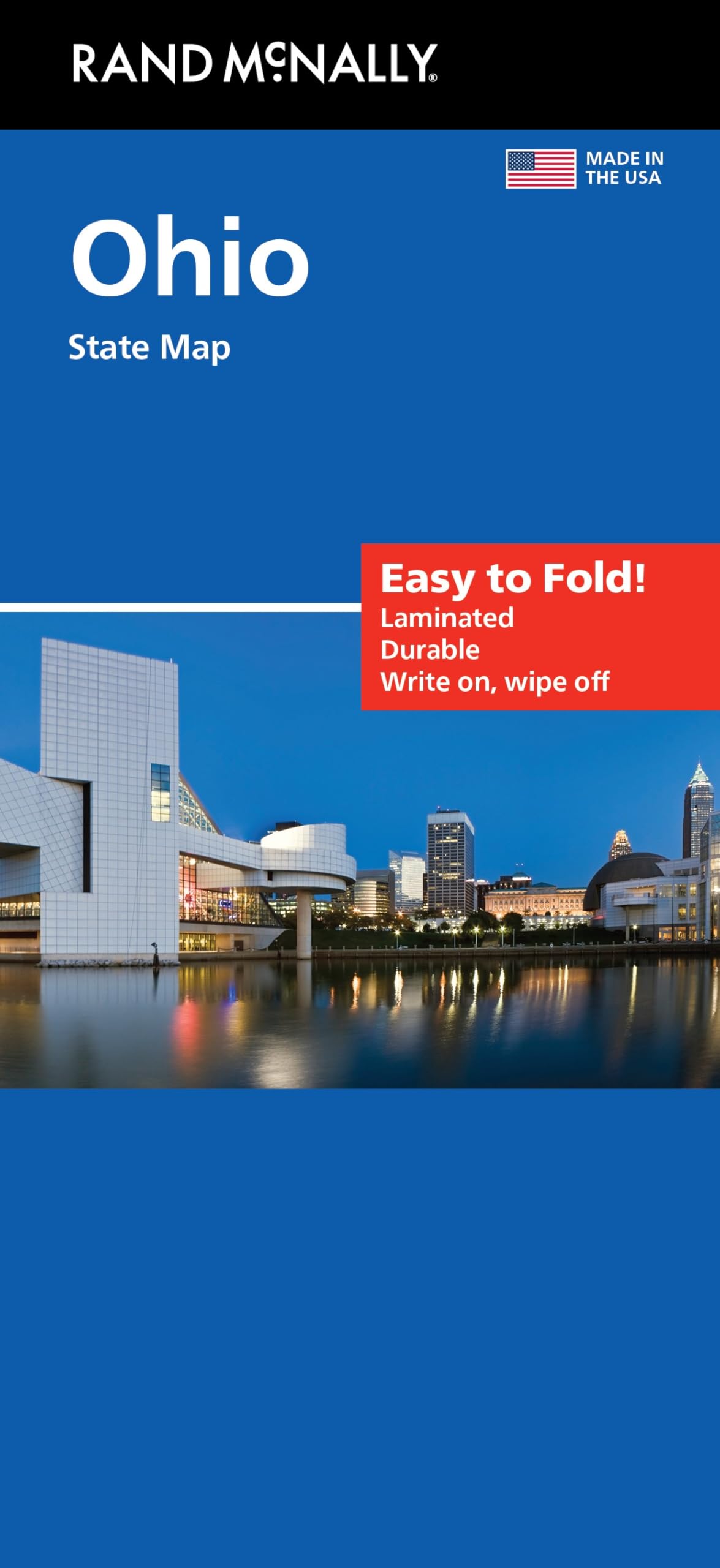 Rand McNally Easy to Fold: Ohio State Laminated Map