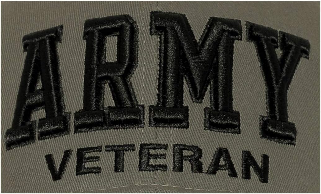 Rothco Deluxe Low Profile Army Veteran Cap, Olive Drab - Image 2