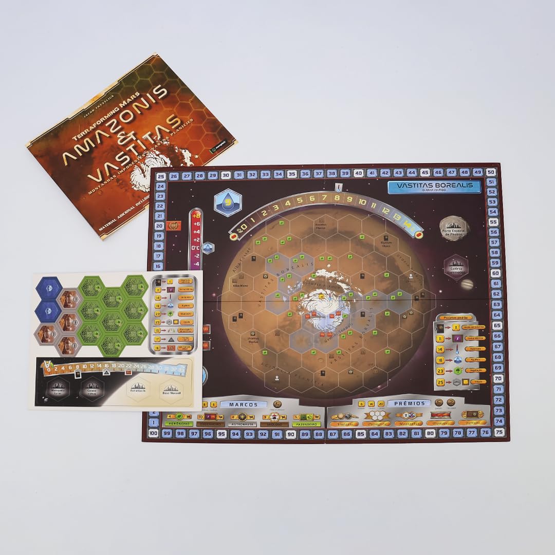 MeepleBR, Expansão Terraforming Mars: Amazonis & Vastitas, Jogos