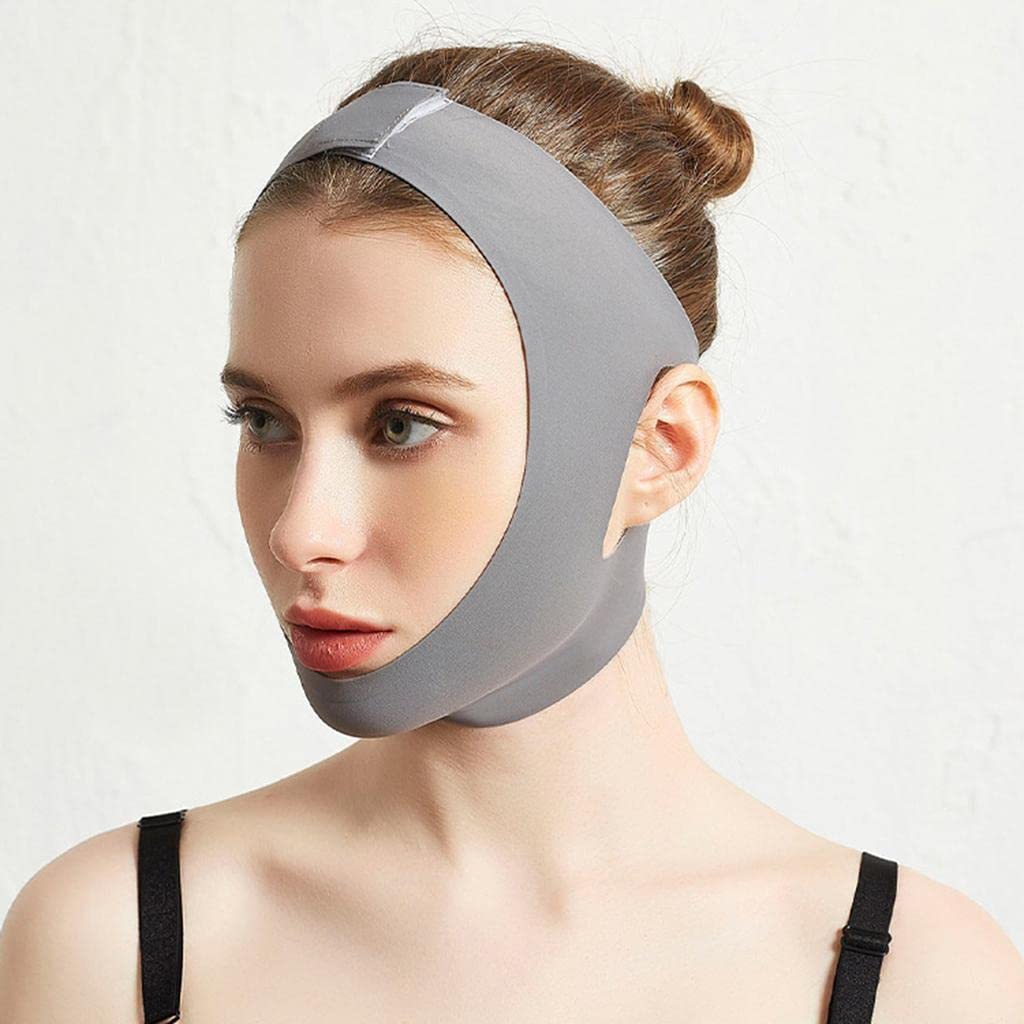 arythe Face Lifting Elastic Band Stickers V-line Tools Double Chin Lift M Gray