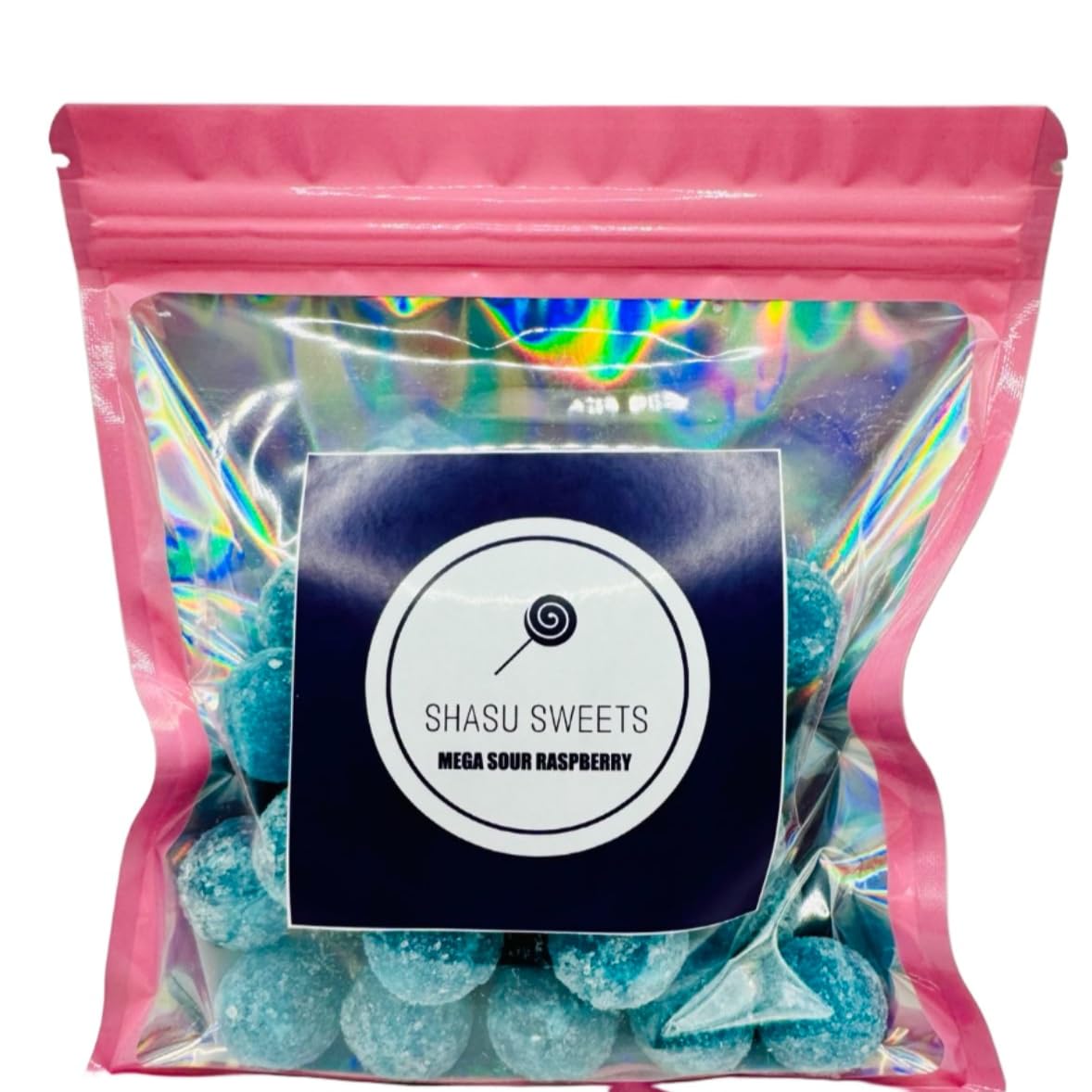 Barnett's Mega Sours Raspberry By Shasu Sweets 250g