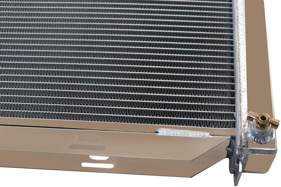 ALLOYWORKS 3 Row Core Aluminum Radiator For 1971-1973 Ford Mustang Cougar / 70-1971 Ford Gran Torino/Ranchero/Mercury Montego / 1969-71 Ford Galaxie/Ford Country Sedan/Squire