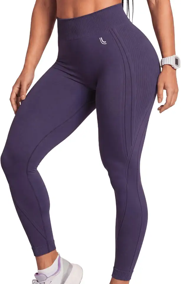 Calça Legging Lupo Fitness Feminina Esportiva Em Poliamida Texturizada a Ar Sem Costura