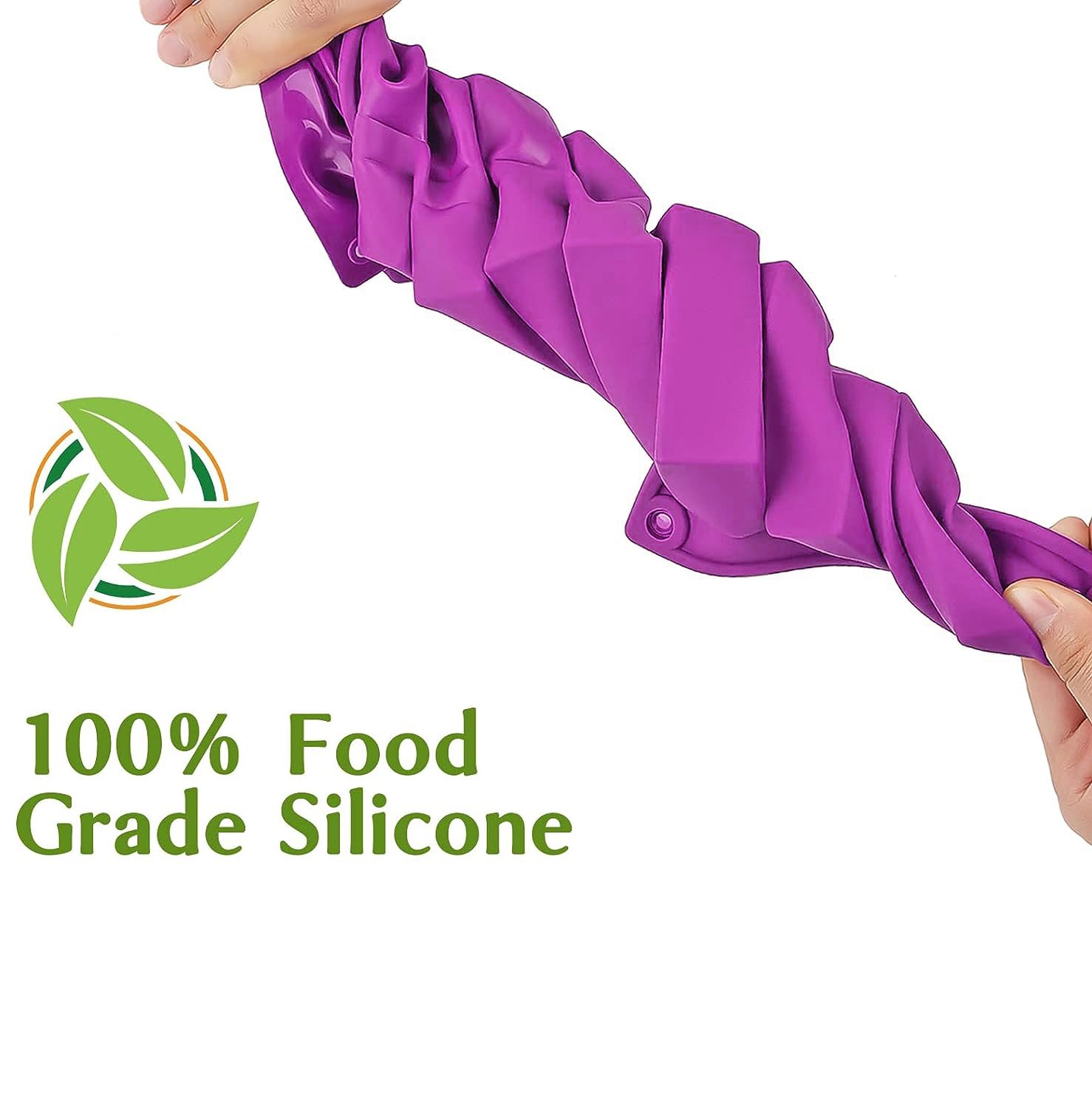 VIKKI 2PCS Silicone Rectangle Granola Bar Molds, 12 Cavity Nutrition Energy Cereal Bar Moulds - Image 4