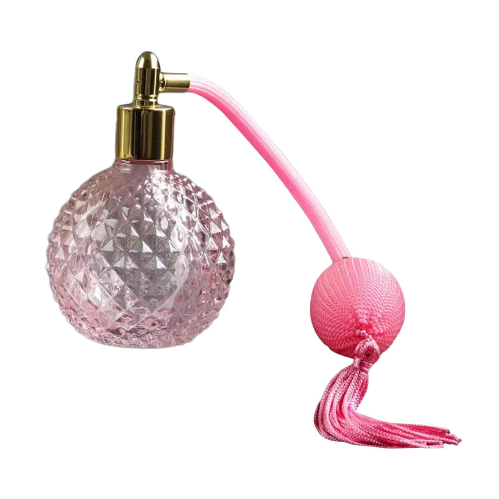 Zanthicia Perfume Bottle Empty Sample Bottle Gift Choice Suitable For Personal Or Gifting Which Is Small And Portable. Travel Perfume Refillable Leakproof, Gold Pink