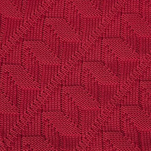 Sonnenstrick Erstlingsdecke/Babydecke/Kuscheldecke/Strickdecke aus 100% Bio Baumwolle kba made in Germany Cover
