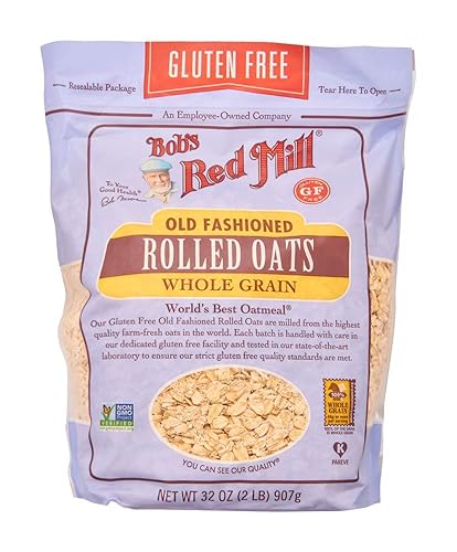 Bob's Red Mill Avena enrollada sin gluten (32 onzas, paquete de 2)
