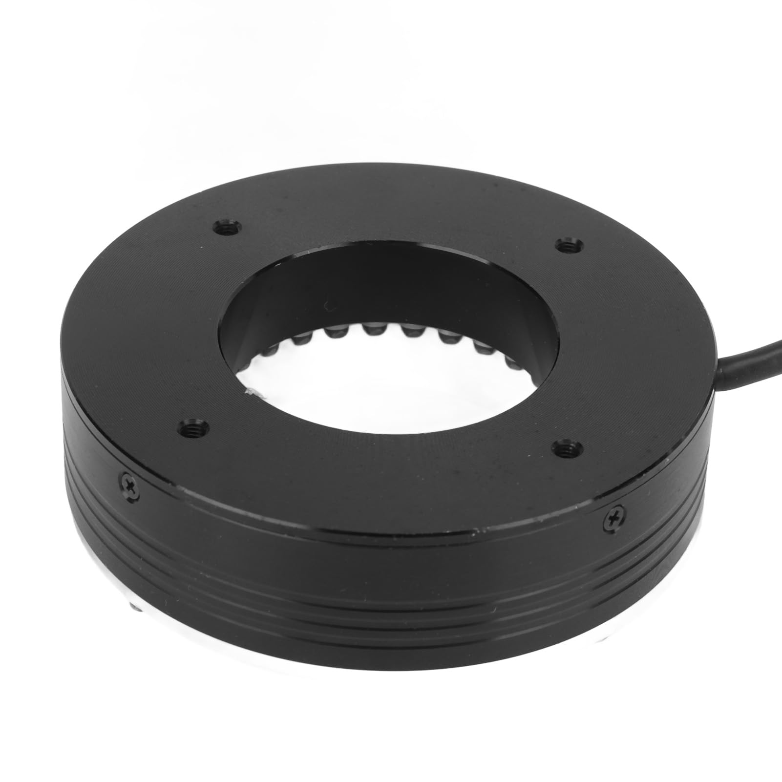 Microscopio Anillo de Luz LED Iluminación Duradera Ajustable para Microscopio Estéreo Binocular Industrial 70 Mm