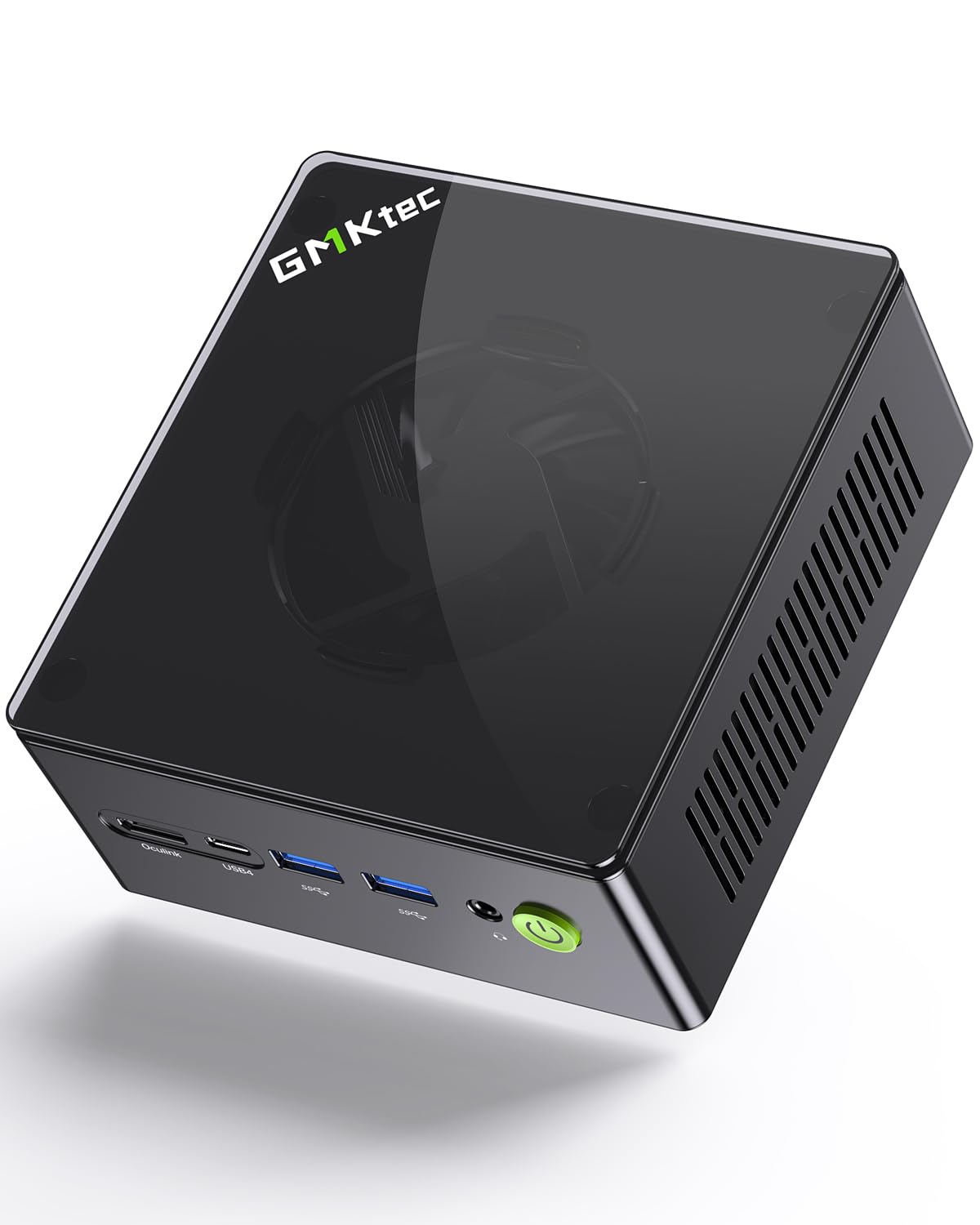 GMKtec Gaming Mini PC AMD Ryzen 7 8845HS (Turbo 5.1GHz) 2TB SSD 32GB DDR5 Desktop Computers Dual NIC LAN 2.5G, USB-C 4.0, HDMI 2.1, K8 Plus