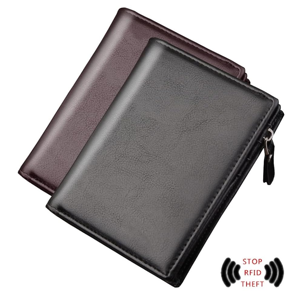 Amazon.com: AXUEQIN Men Wallet Multifunction Purse Short
