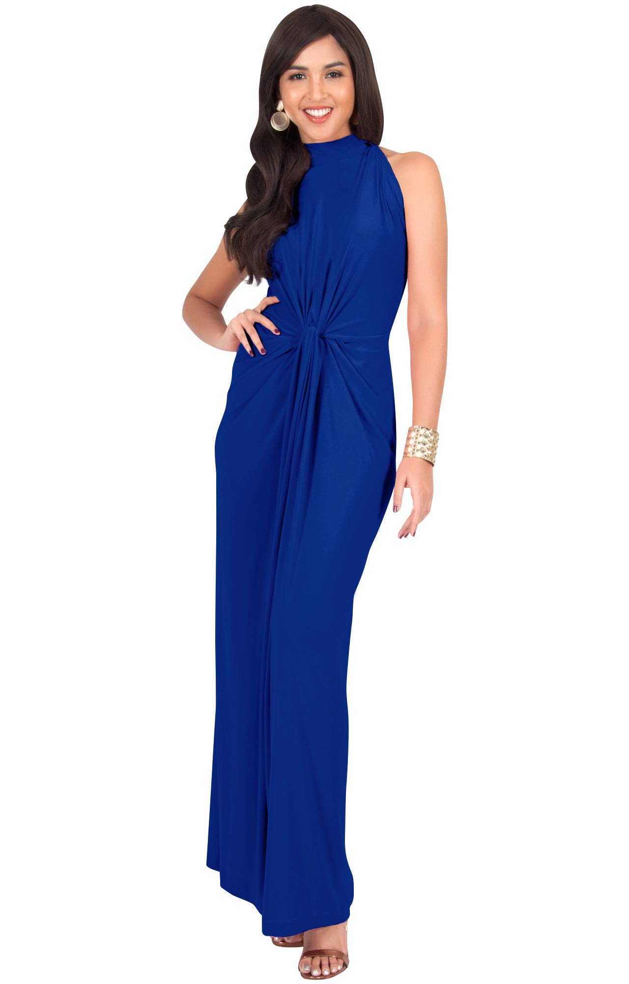 KOH KOH Womens Sleeveless Sexy Summer Vintage Tube Cocktail Gown