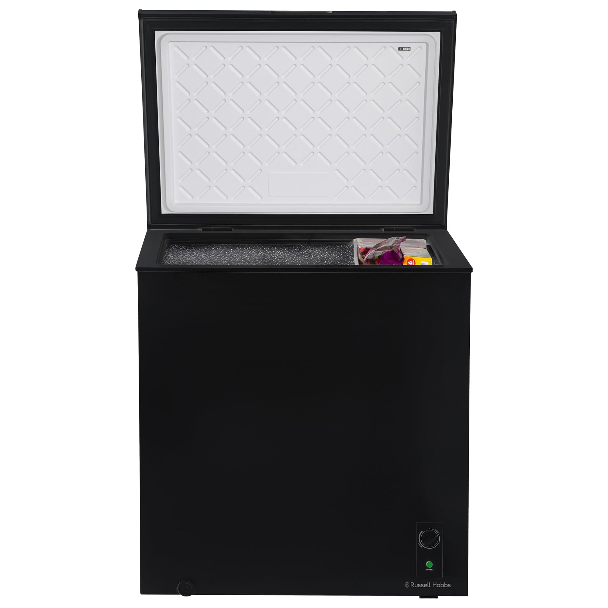 Russell Hobbs White Chest Freezer 198L Freestanding with 5 Year Warranty, Adjustable Thermostat, Chill or Freeze Function, 4 Star Freezer Rating & Suitable for Outbuildings & Garages RH198CF0E1W — view 34