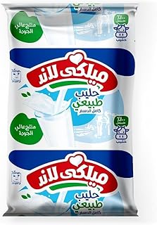 حليب طبيعي كامل الدسم من ميلكي لاند، عبوة تتراباك 425 مل