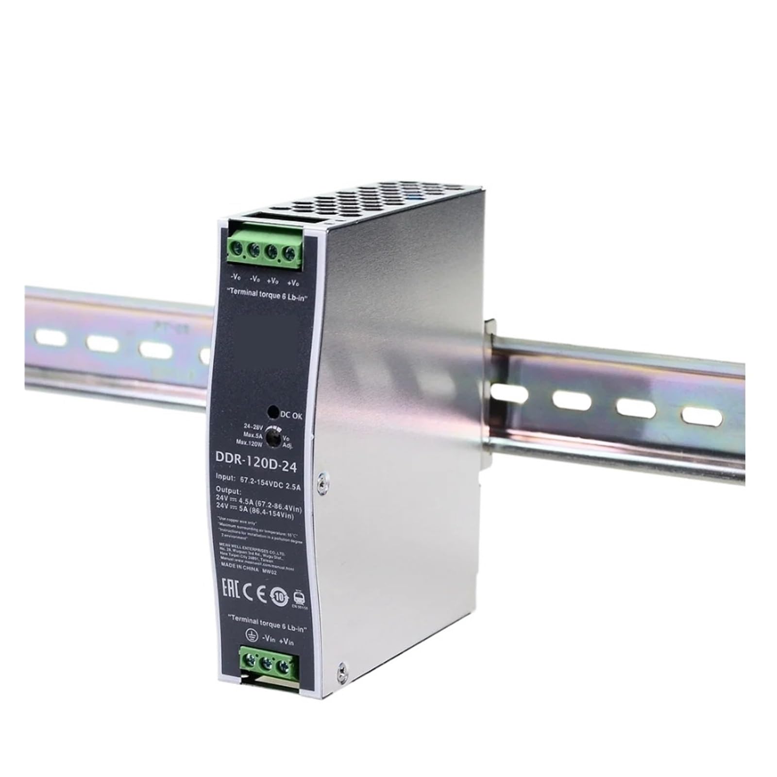 JJKKOZVQF DDR-120 DDR-120C-12 DDR-120C-24 DDR-120C-48 DDR-120D-12 DDR-120D-24 DDR-120D-48 120W Converter(DDR-120D-24)