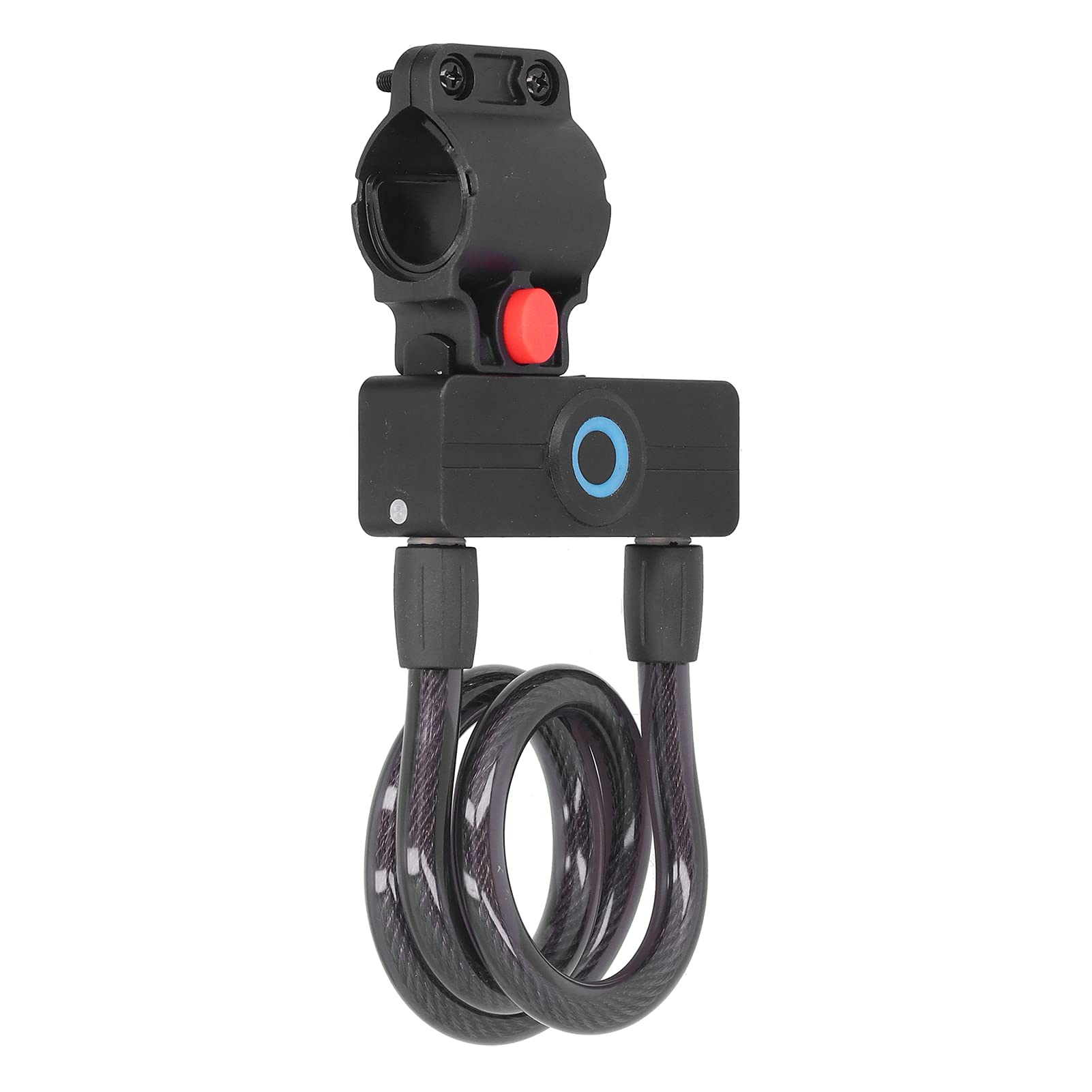 Lucchetto per Bicicletta con Impronta Digitale Lucchetto a Catena Bluetooth Portatile per Mountain Bike per Uso Esterno in Lega di Alluminio