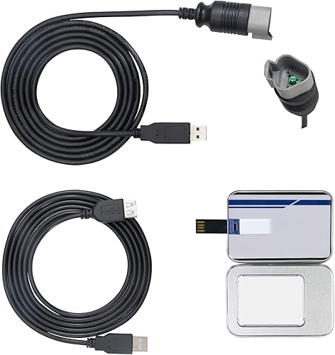 Kit de escáner de herramienta de diagnóstico con chip FT232RL compatible con todos los modelos Evinrude E-TEC, FICHT, DI 1999-2020, motores marinos