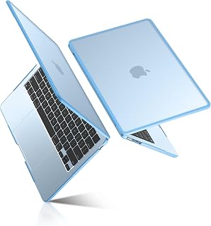 BlueSwan für MacBook Air 15 Zoll Hülle M5-M2 Bruchfest Azul Cielo Matt