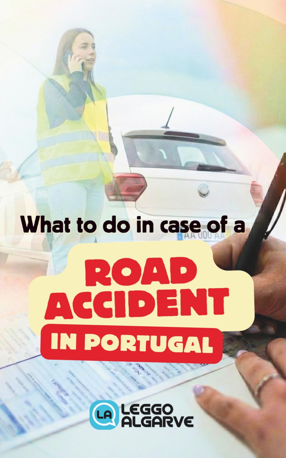 What to do in case of a ROAD ACCIDENT IN PORTUGAL: The Glovebox Emergency Handbook