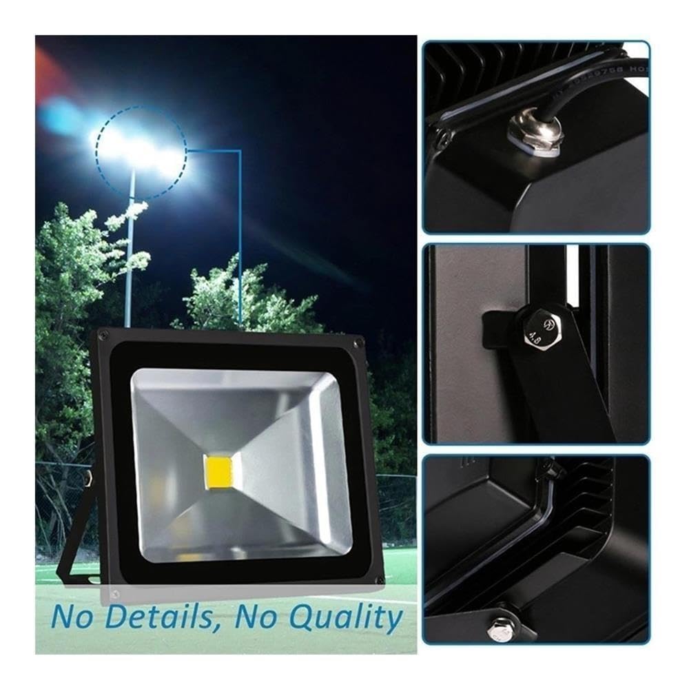 KJXP, Paquete de 1 proyector LED AC85-265V resistente al agua IP66
