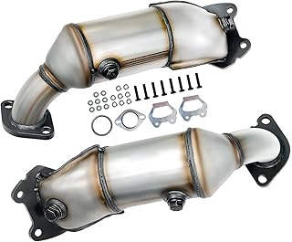 Anytek Front & Rear Catalytic Converter Direct-Fit Compatible with Dodge Grand Caravan Journey Avenger Chrysler Town Country Volkswagen Routan & Ram C/V 3.6L Replace# 16779 16780 EPA Compliant