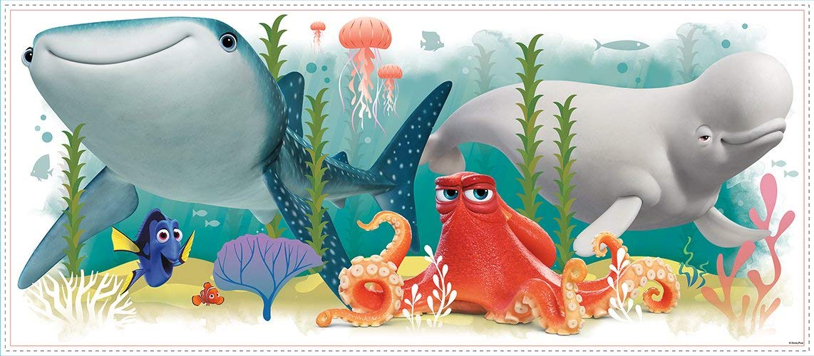 Decorazioni Nemo Dory Adesivi Finding Nemo Per Feste - Set 12 Fogli Con