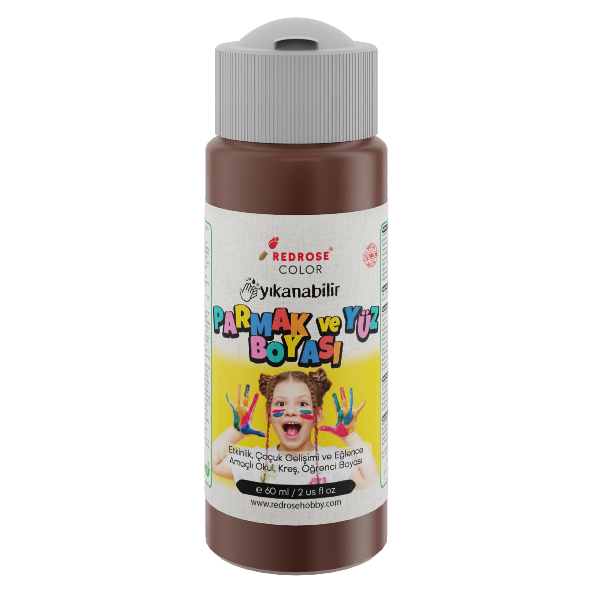Red Rose Kahverengi Parmak Boyası 60 ml