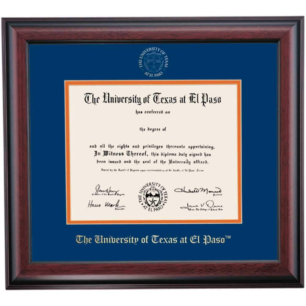Buy OCM Diploma Frames University of TexasEl Paso Miner Displays