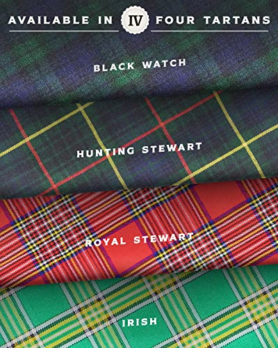 The Gaisgeach Traditional Dress Kilt for Men, Available in 4 Tartan Patterns4